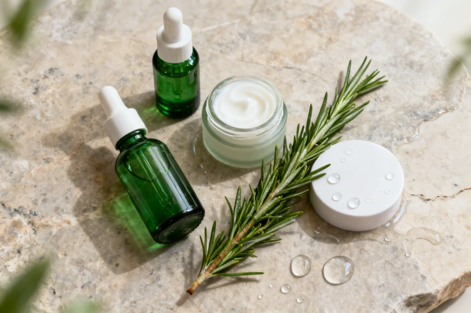 Illustration : Cosmétiques au CBD : construire une routine beauté au cannabidiol — Beauté Naturelle